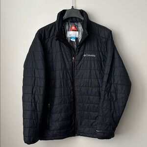 Columbia Men's Black Performance Jacket, Omni-Heat - Men’s Medium